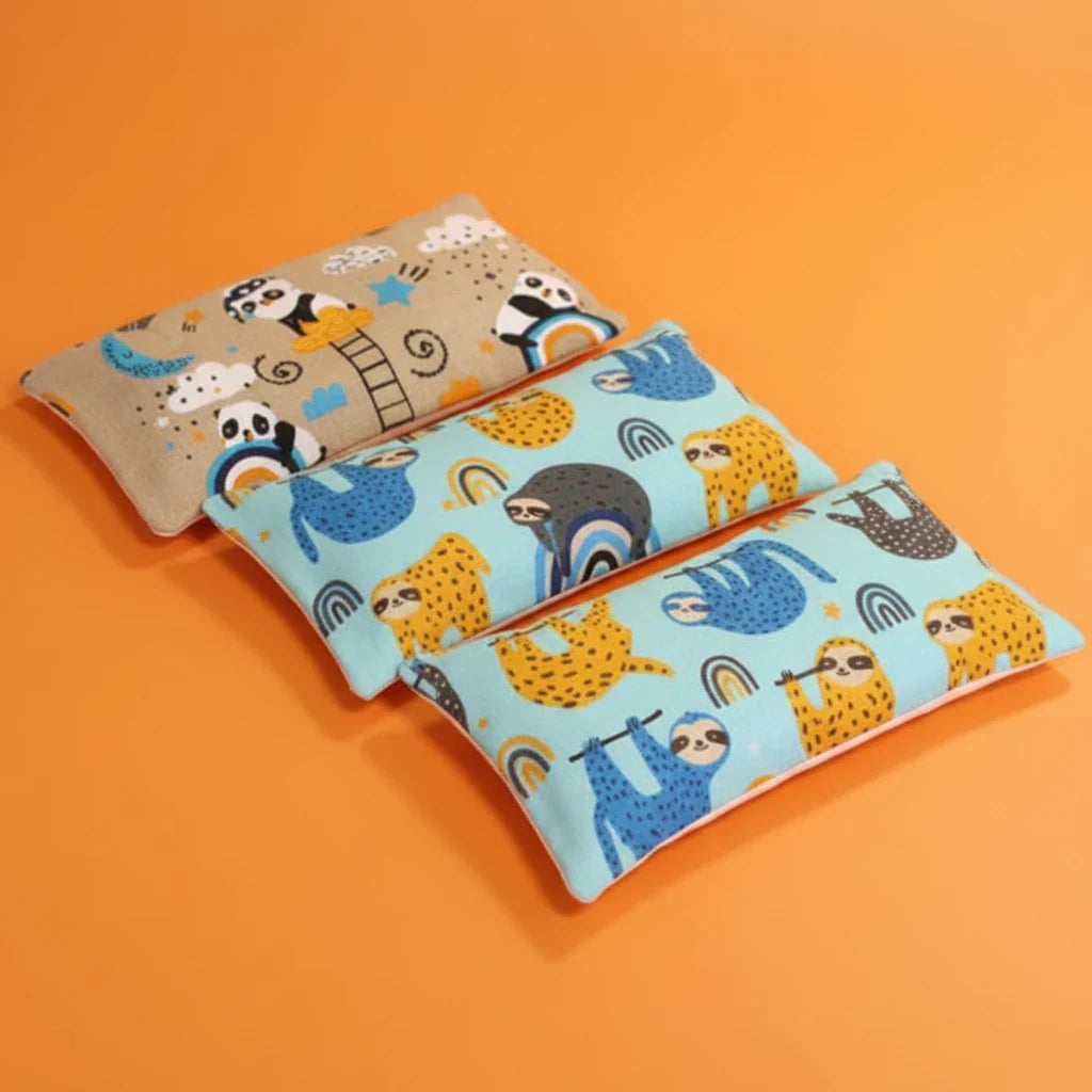 The Weighted Lavender Eye Pillow: The Science of Deep Pressure Rest