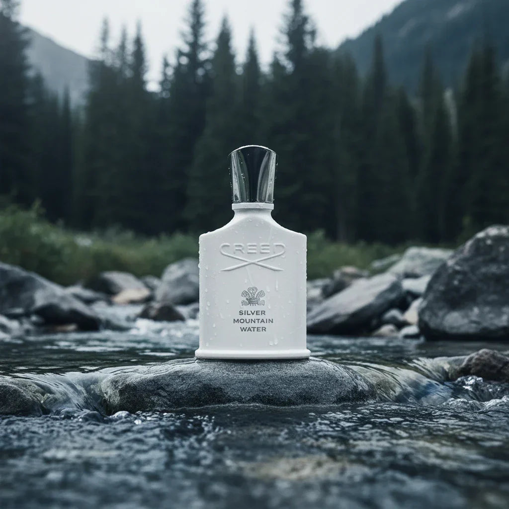 Creed Silver Mountain Water bottle