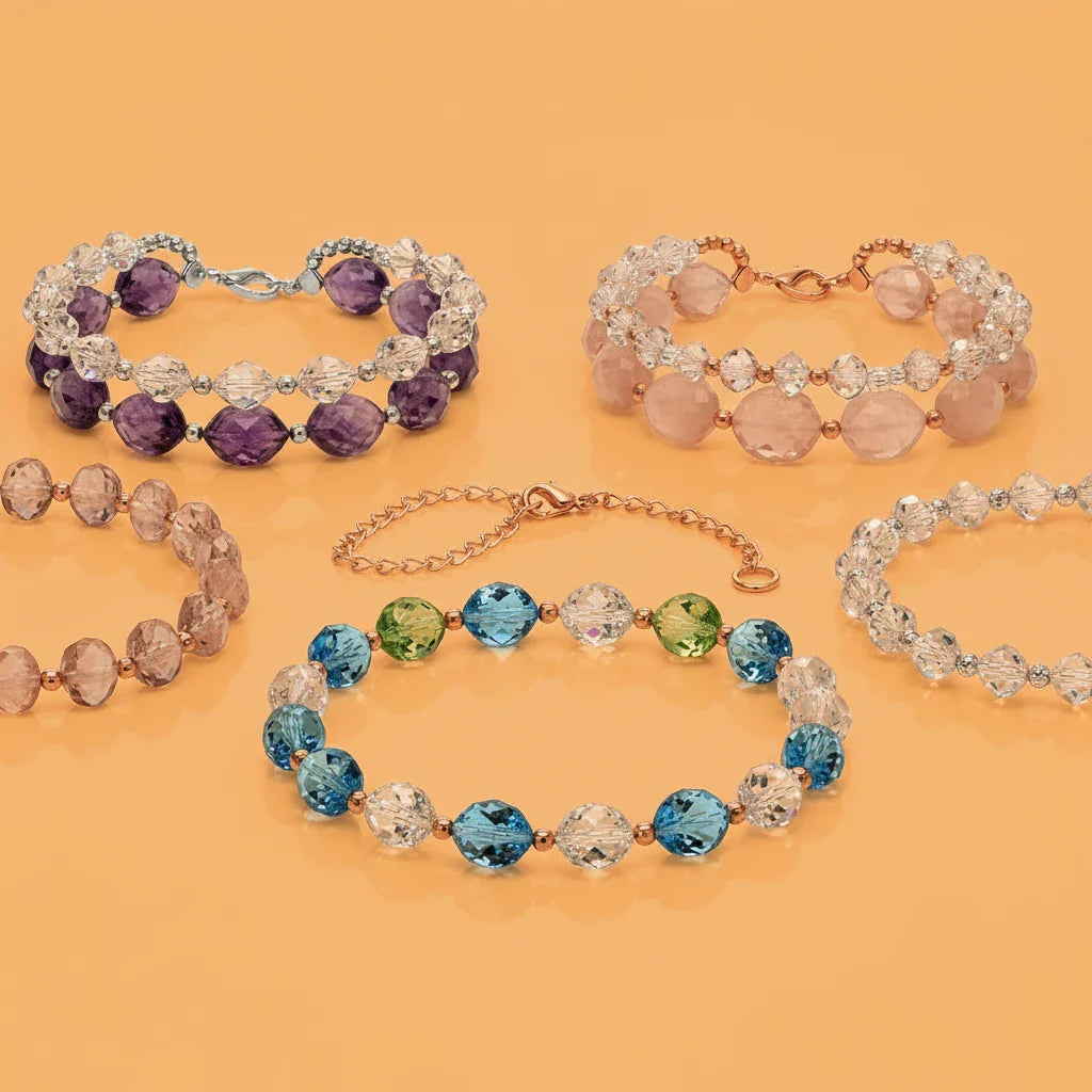 Faceted Gemstone Bracelets: Carrying Prisms of Light and Intention
