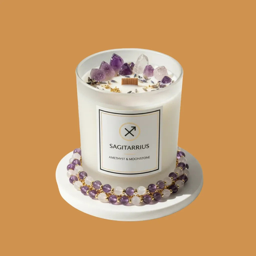 Zodiac Candles — Which Crystal Candle Matches Your Star Sign?