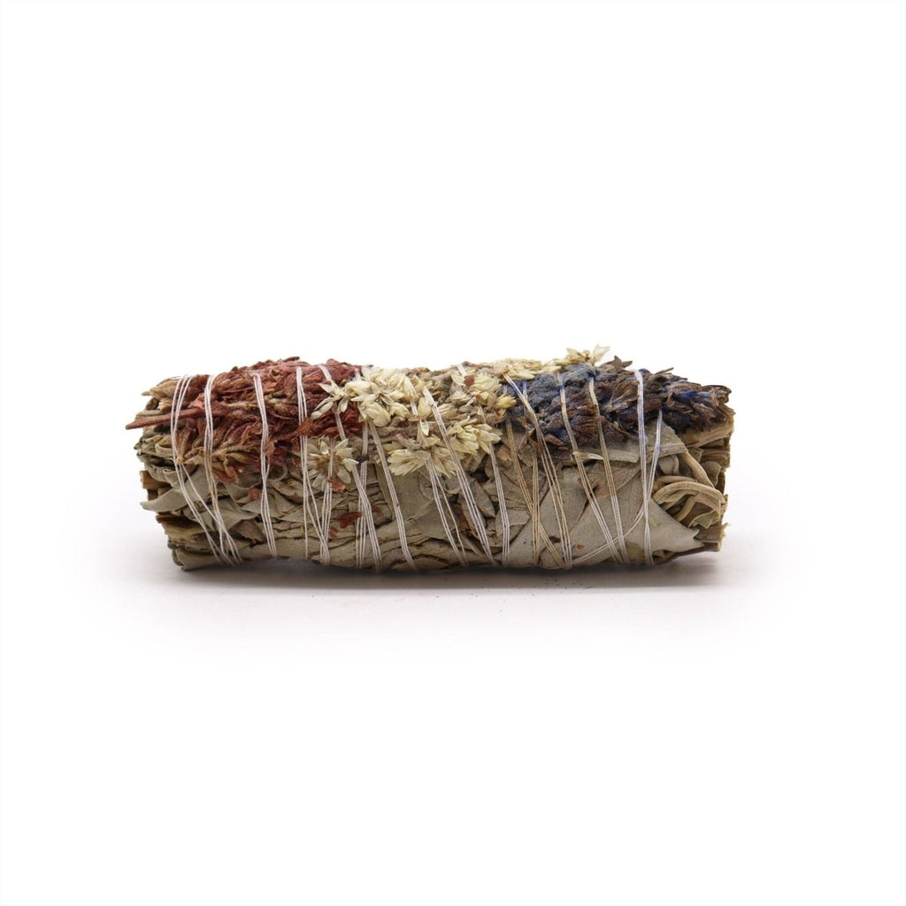 Smudge Stick - White Sage, Lavender and MulleinSmudge Sticks - individually wrappedHeart Notes