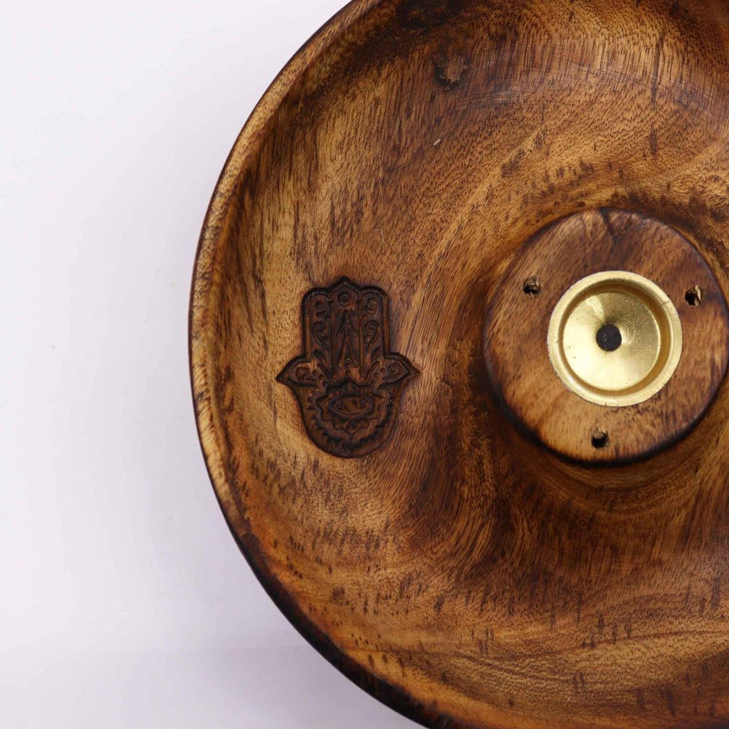 Incense Stick & Cone Burner Disc - HamsaIncense HoldersHeart Notes