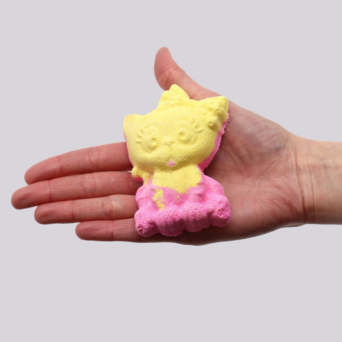 Cat Bathbomb 80g - Pack of 10Shaped Bath Bombs for KidsHeart Notes