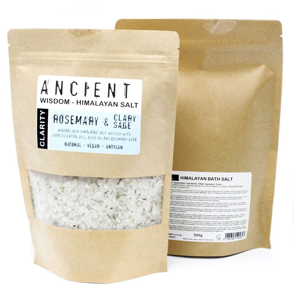 Himalayan Bath Salt Blend 500g - ClarityHimalayan Bath Salt Blends - 500gHeart Notes