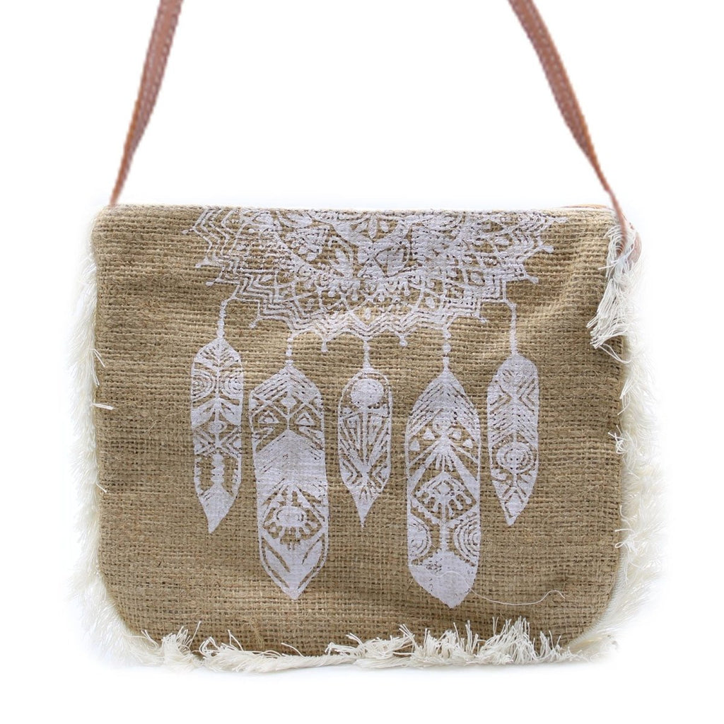 Fab Fringe Bag - Dream Catcher PrintFab Fringe BagsHeart Notes