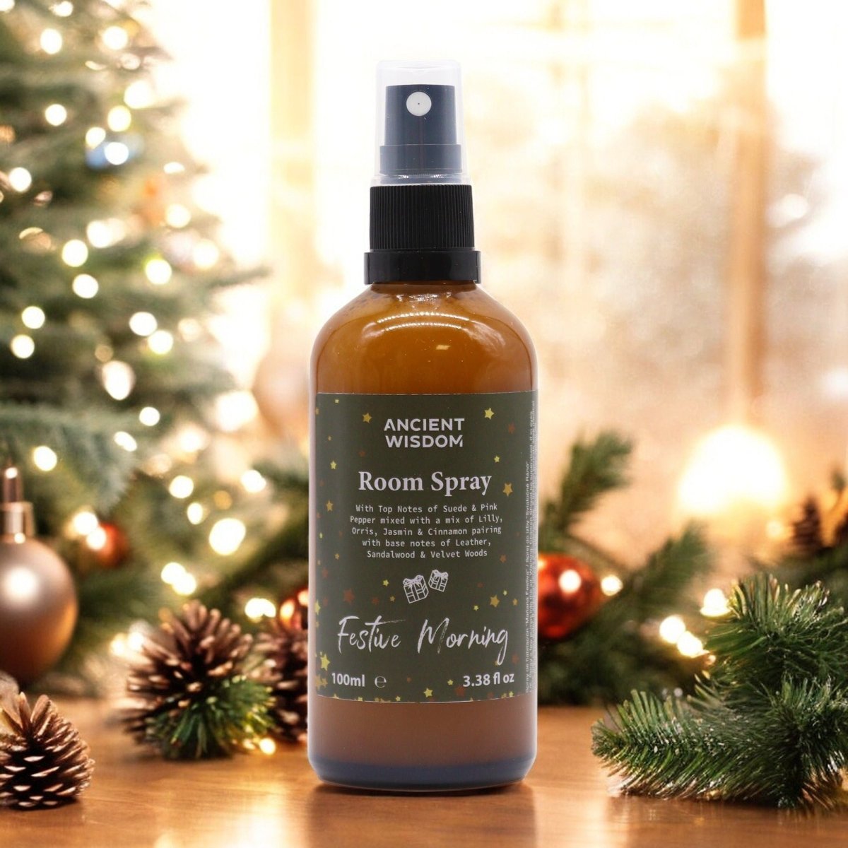 Festive Morning Room Spray 100mlChristmas Room SpraysHeart Notes