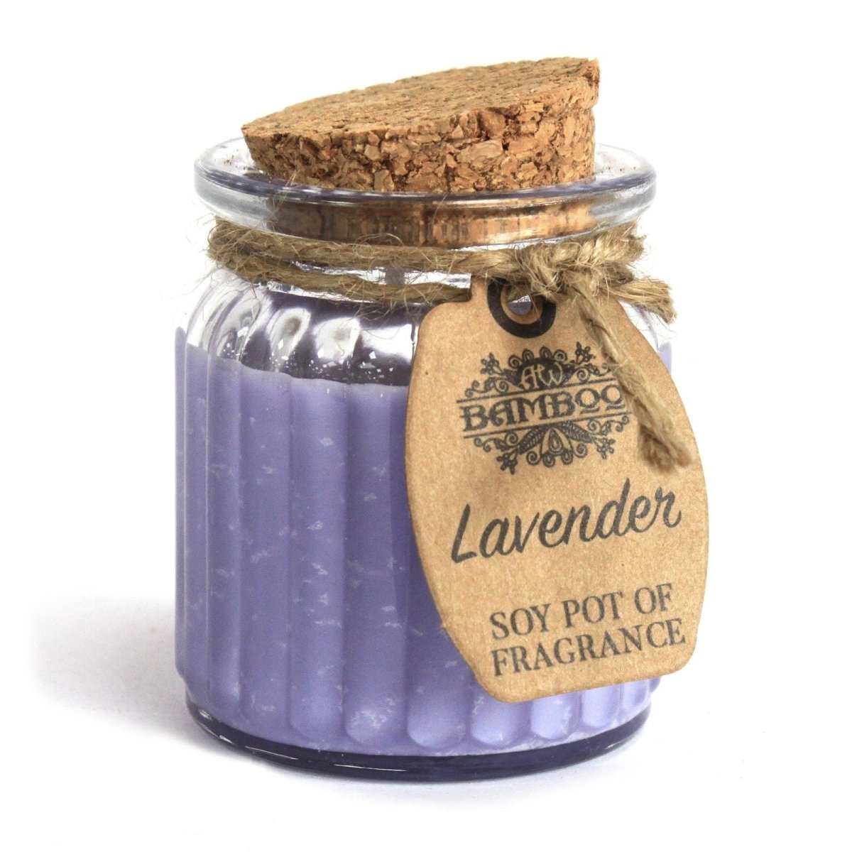 Lavender Soy Pot of Fragrance CandlesSoy Pot of Fragrance CandleHeart Notes
