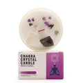 Chakra Crystal Candles - Crown ChakraChakra Crystal CandlesHeart Notes