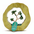 Gemstone Tree Garden - Mango Wood Ring - Green Aventurine - 60 chipstonesGemstone Tree GardensHeart Notes