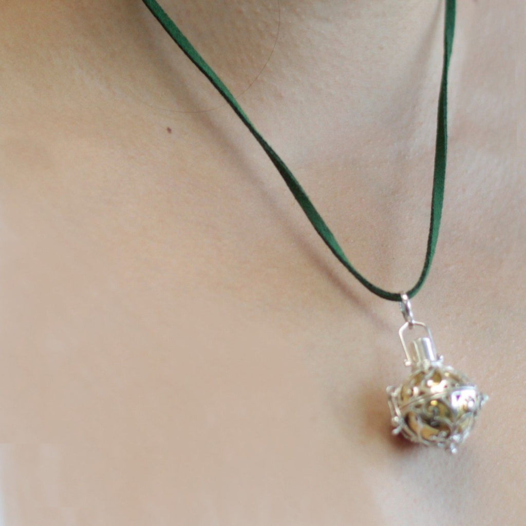 Silver Angel Bell - Healing - 23mm925 Silver Angel BellsHeart Notes