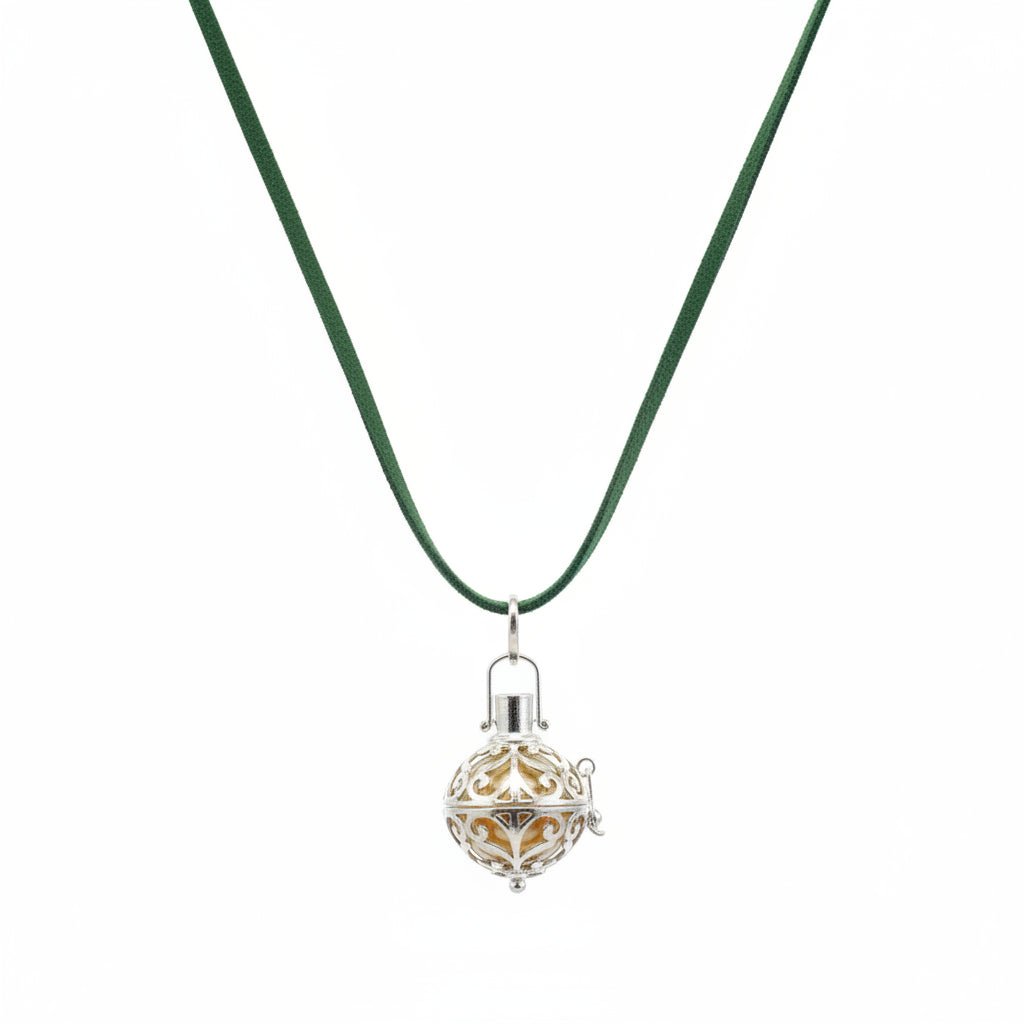 Silver Angel Bell - Healing - 23mm925 Silver Angel BellsHeart Notes