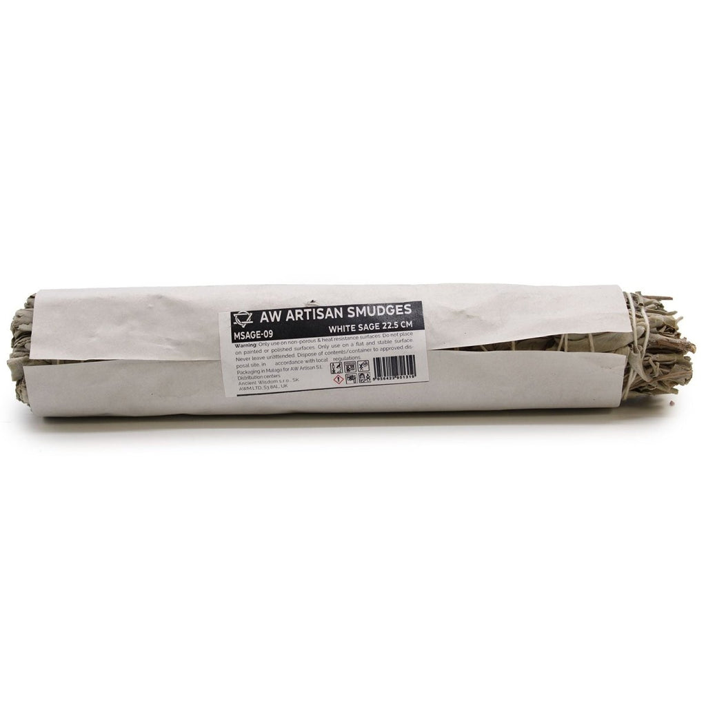 Smudge Stick - White Sage 22.5 cmSmudge Sticks - individually wrappedHeart Notes