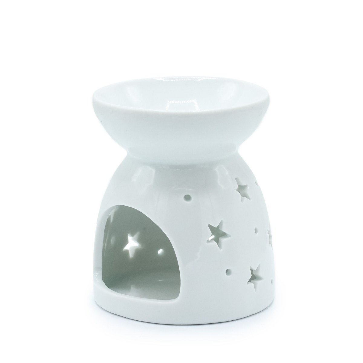 Oil Burner Angel Cut Out - WhiteVarious Shaped Ceramic Oil BurnersHeart Notes