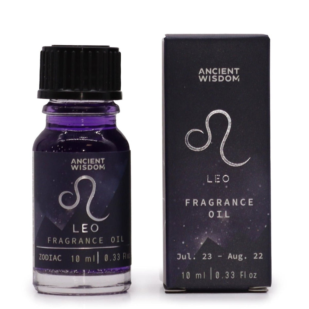 Zodiac Fragrance Oil 10ml - LEO Zodiac Fragrance OilsHeart Notes