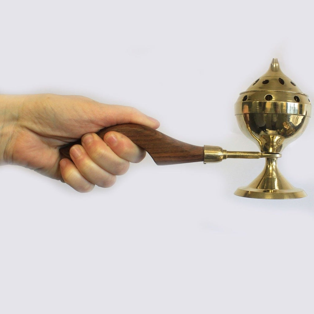 Plain Censer BurnerTraditional Brass Incense BurnersHeart Notes