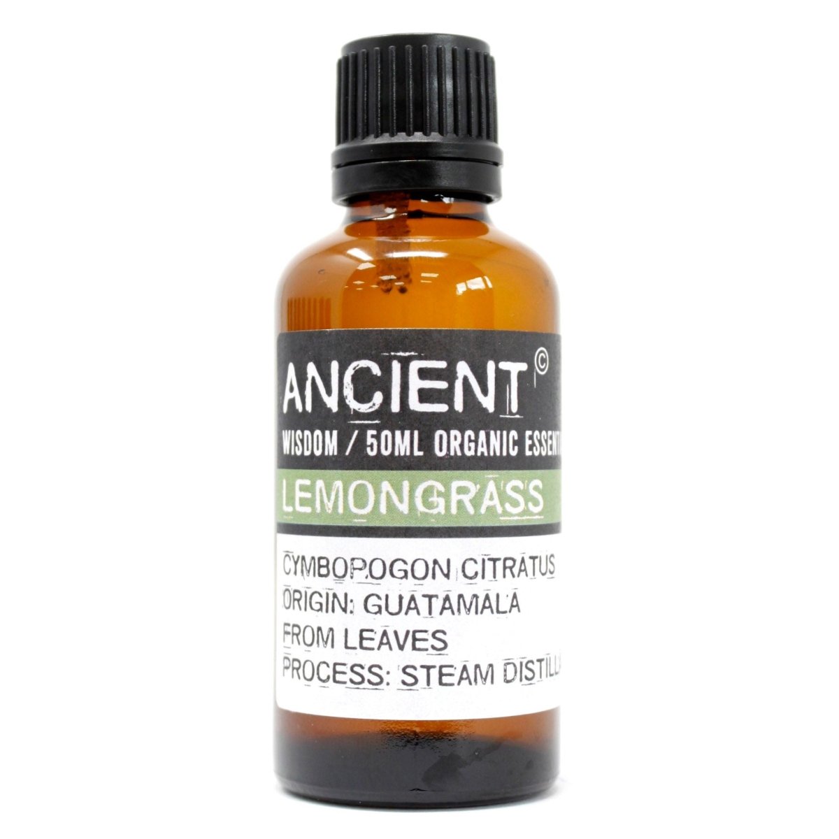 Lemongrass Organic Essential Oil 50mlOrganic Essential Oils 50mlHeart Notes
