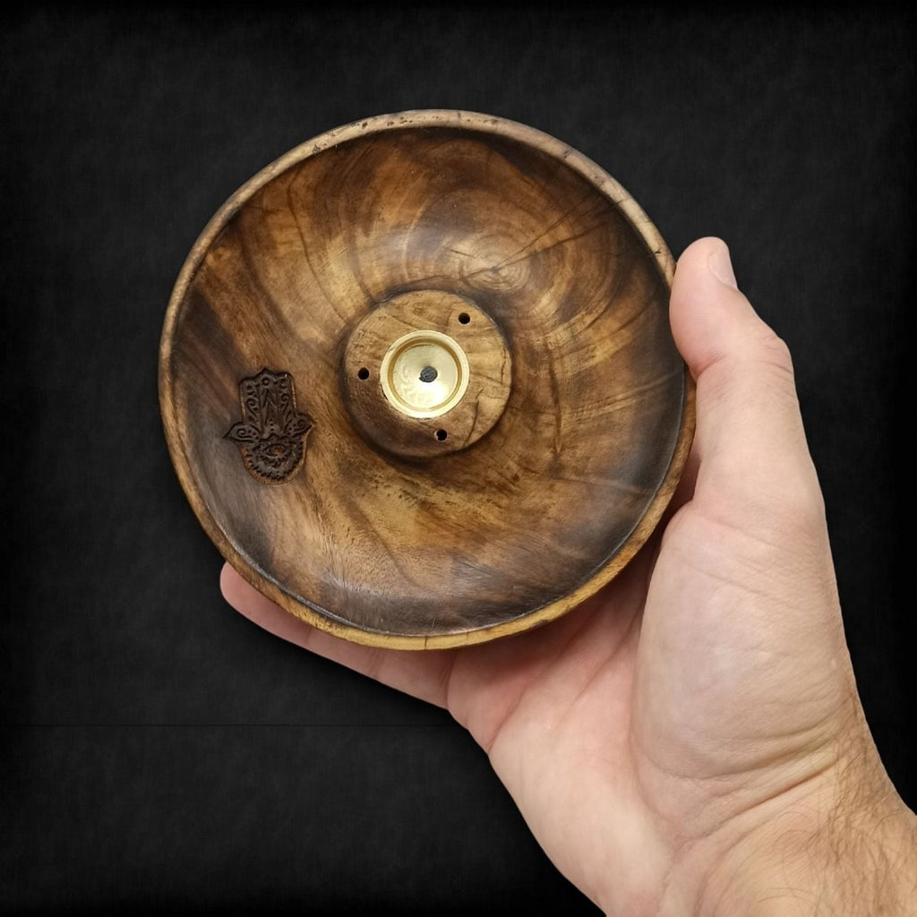 Incense Stick & Cone Burner Disc - HamsaIncense HoldersHeart Notes