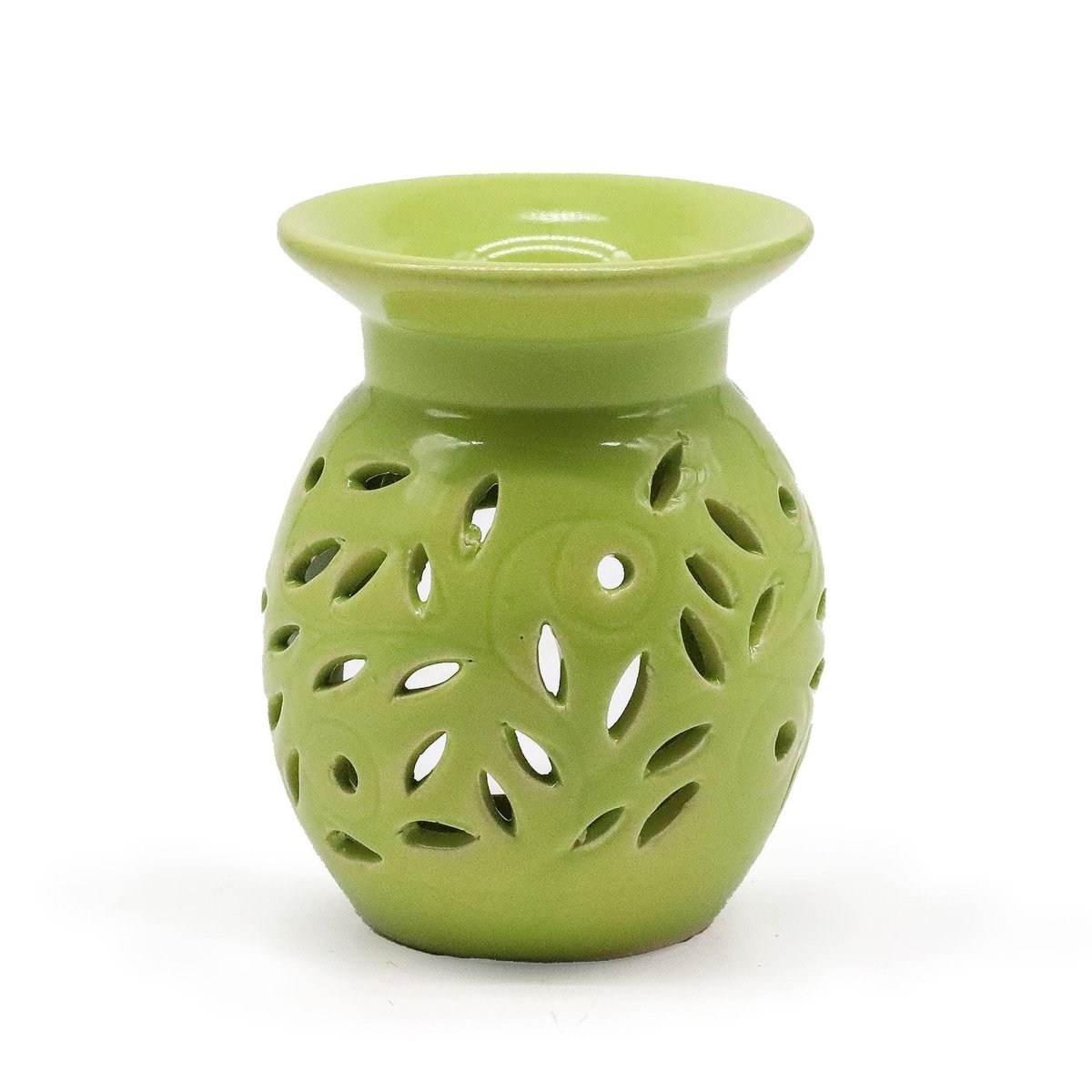 Floral Oil Burner - LimeVarious Shaped Ceramic Oil BurnersHeart Notes