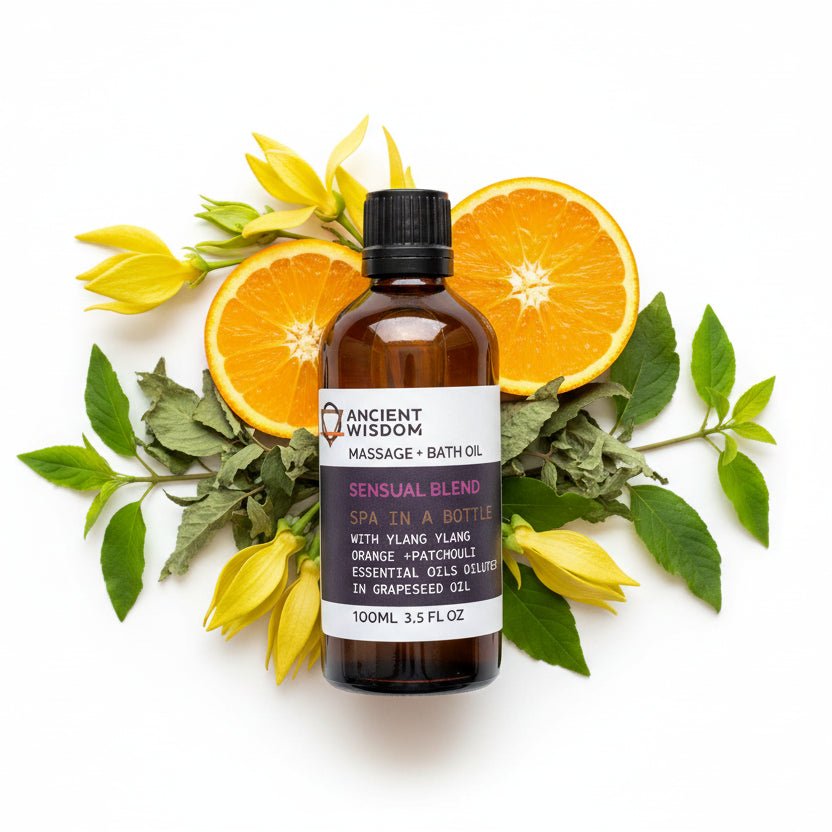 Sensual Massage Oil - 100ml100 ML Bottle Massage OilsHeart Notes