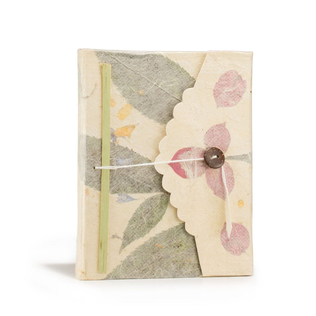 Lokta Bougainvillea Notebook – Medium (15x12cm) – 45 LeavesLokta Paper NotebooksHeart Notes