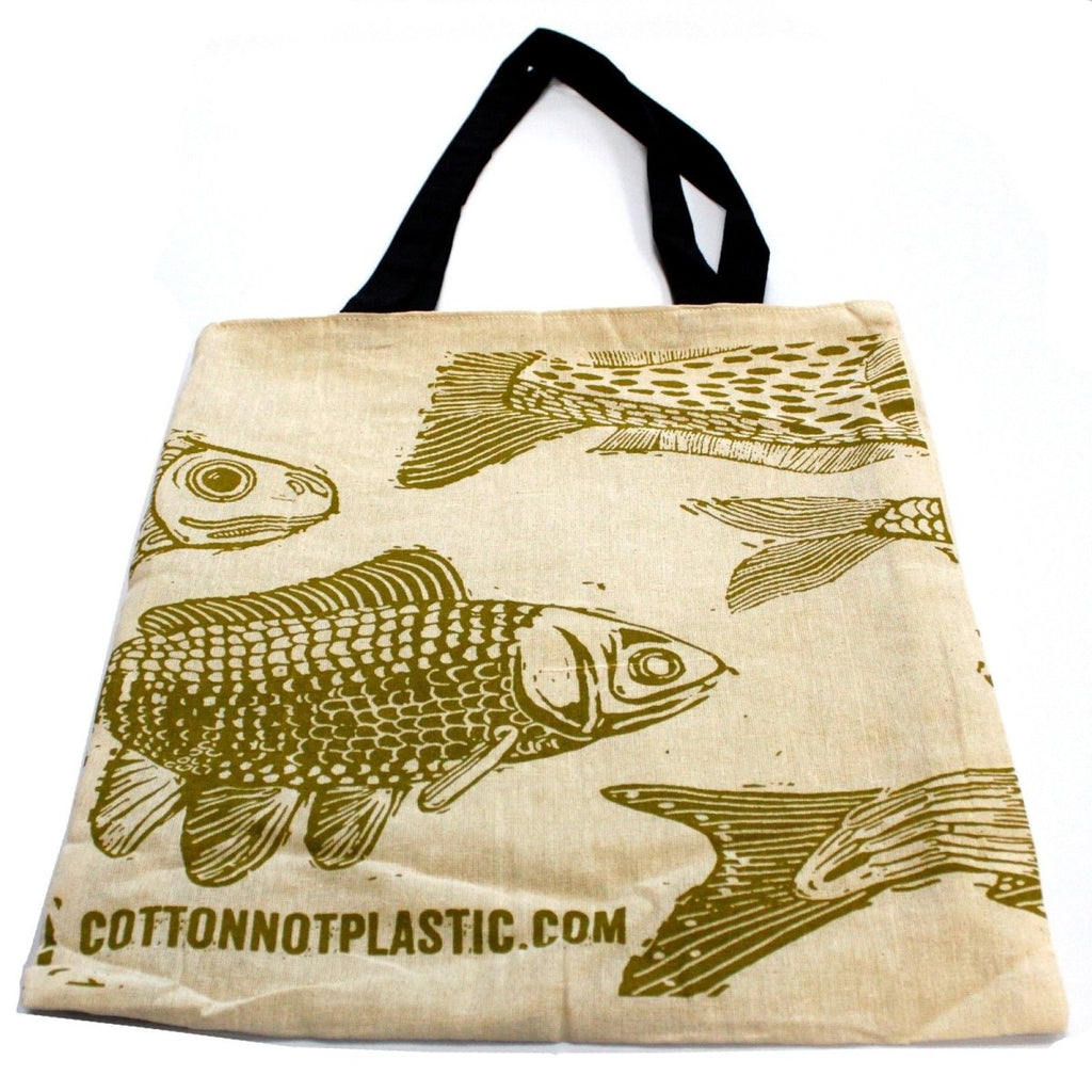 Lrg 2x4oz Reversable Cotton Bag 38x42cm - (2 designs)Very Simple Eco - Cotton BagsHeart Notes