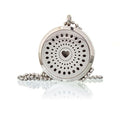 Aromatherapy Diffuser Necklace - Diamonds Heart 30mmAromatherapy Diffuser NecklacesHeart Notes