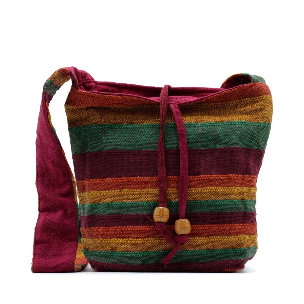 Nepal Sling Bag - Mountain Trek Tan & GreensNepal Sling BagHeart Notes