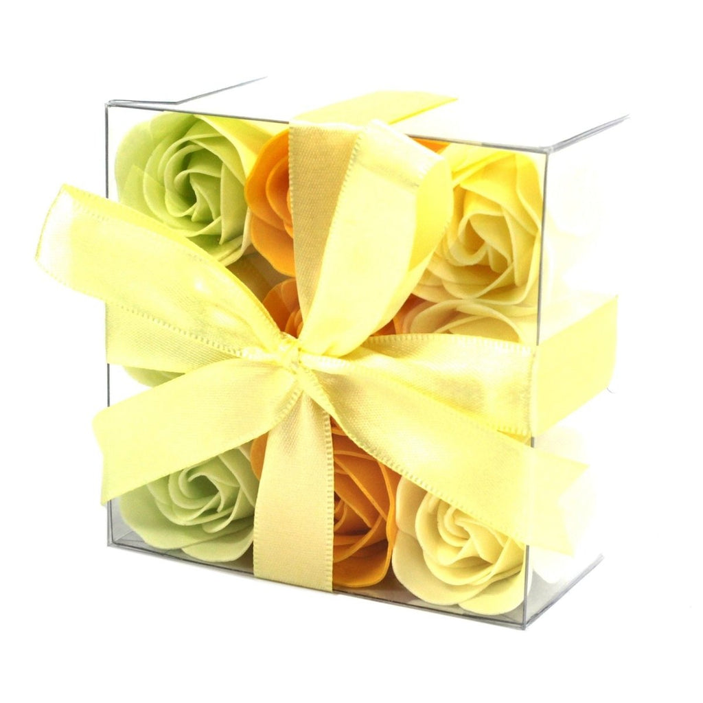 Set of 9 Soap Flowers - Spring RosesLuxury Soap FlowersHeart Notes