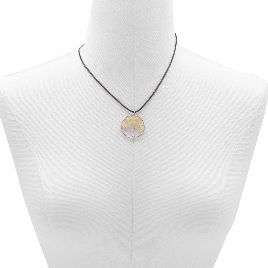 Tree of Life Pendant - CarnelianGemstone Pendants - Tree of LifeHeart Notes