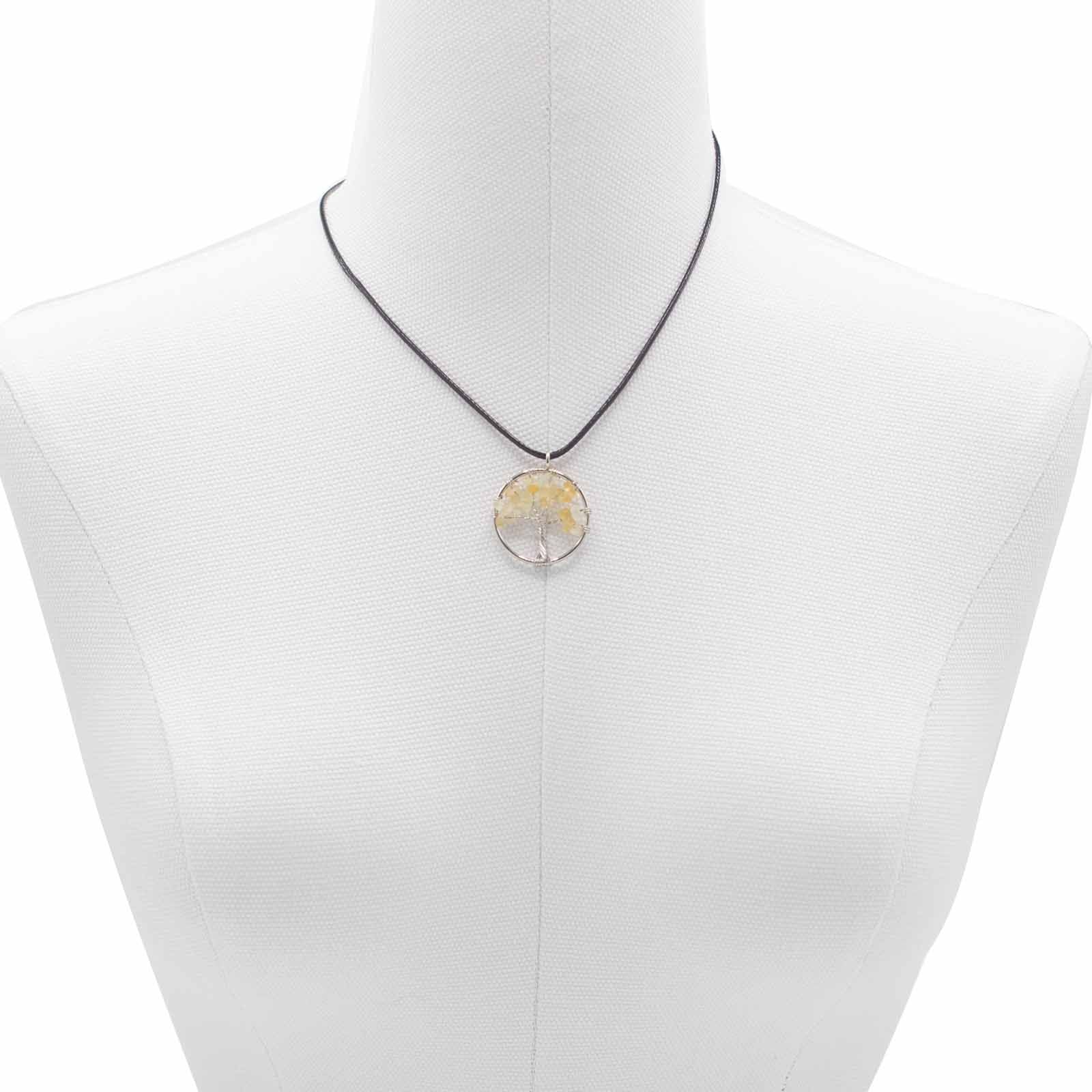 Tree of Life Pendant - CarnelianGemstone Pendants - Tree of LifeHeart Notes