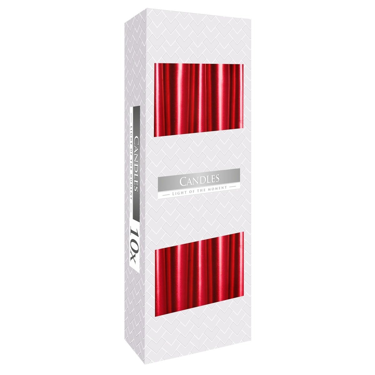Taper Candle - Red MetallicTaper CandlesHeart Notes