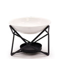 Ceramic & Metal Hex StandCool Designs Oil BurnersHeart Notes