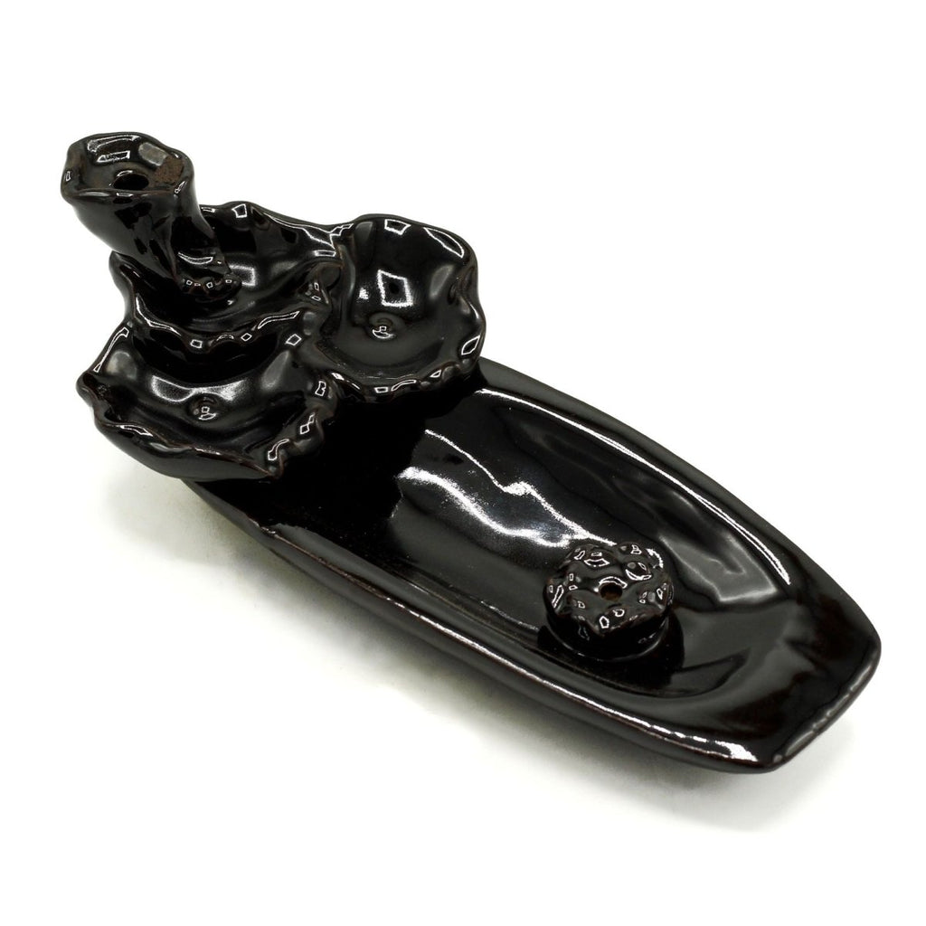 Backflow Incense Burner - Lotus Pond & Incense Stick HolderBackflow Incense BurnerHeart Notes