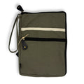Canvas Large Sleeve Pouch - OliveLaptop & Tablet PouchesHeart Notes