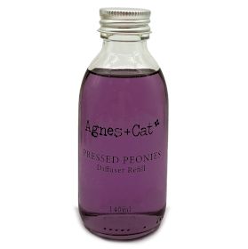 Agnes + Cat Reed Diffuser Refill - Pressed Peonies 150ml