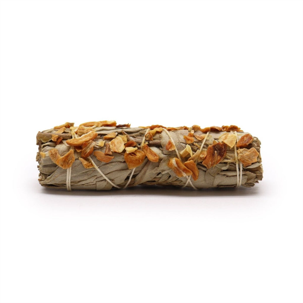 Smudge Stick - White Sage and GarlicSmudge Sticks - individually wrappedHeart Notes