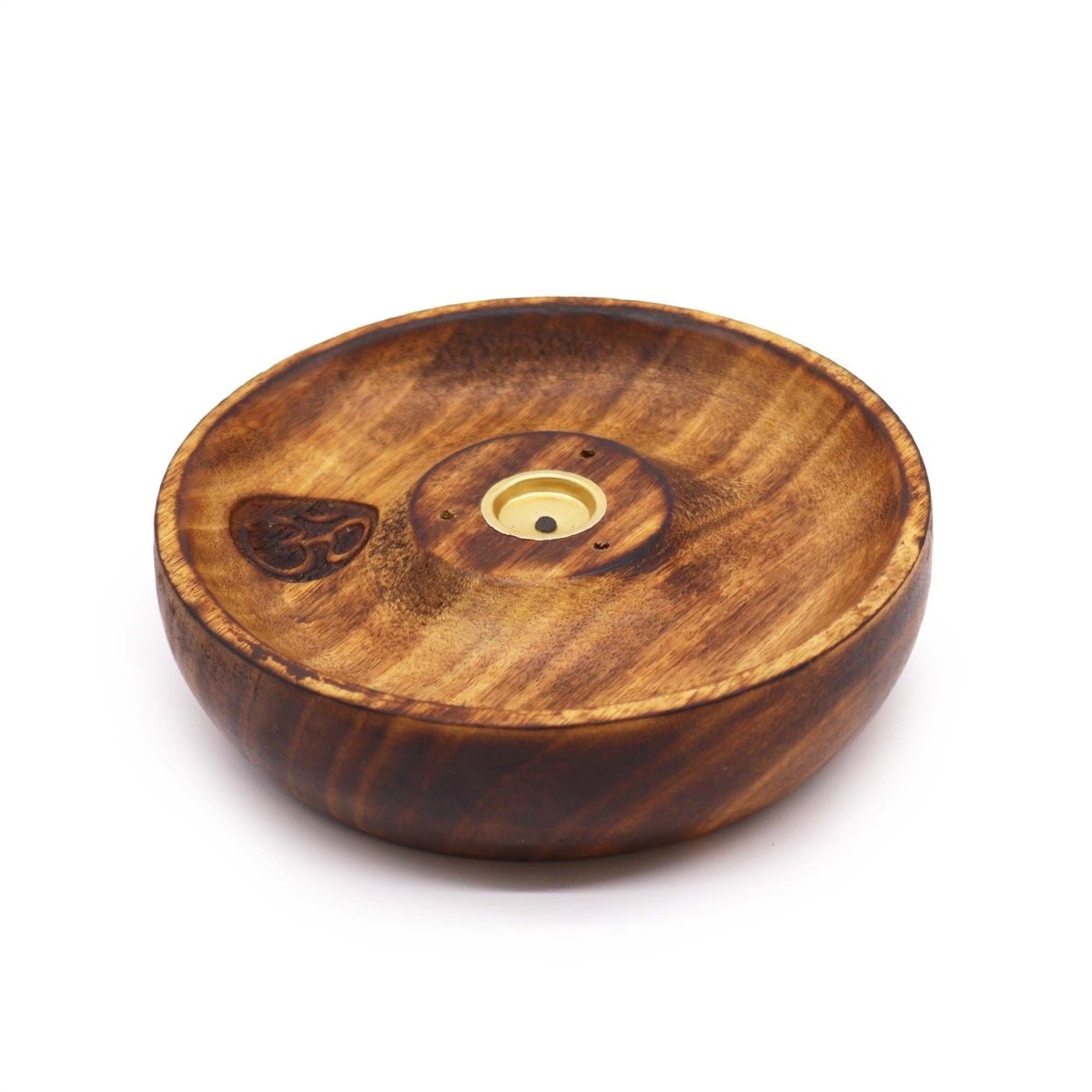 Incense Stick & Cone Burner Disc - OmIncense HoldersHeart Notes