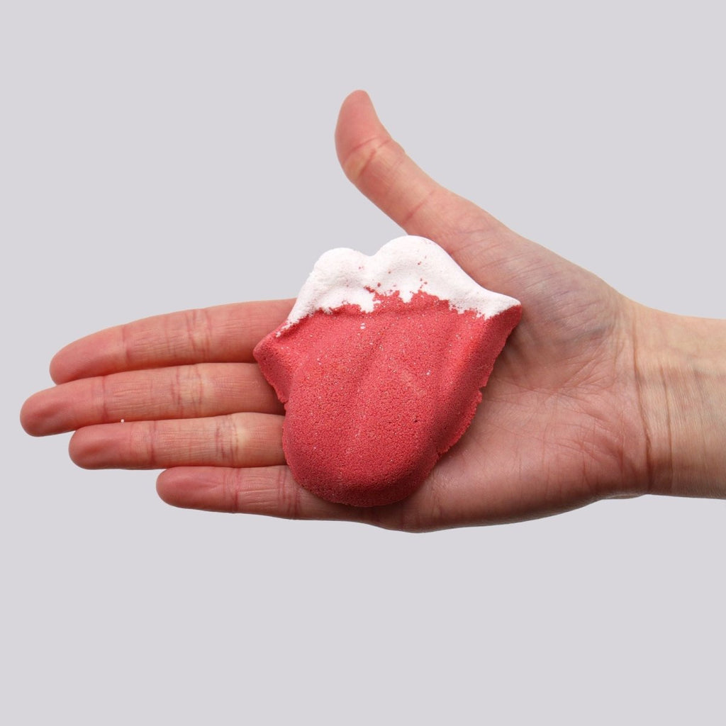 Lips Bathbomb 60g - Pack of 10Shaped Bath Bombs for KidsHeart Notes