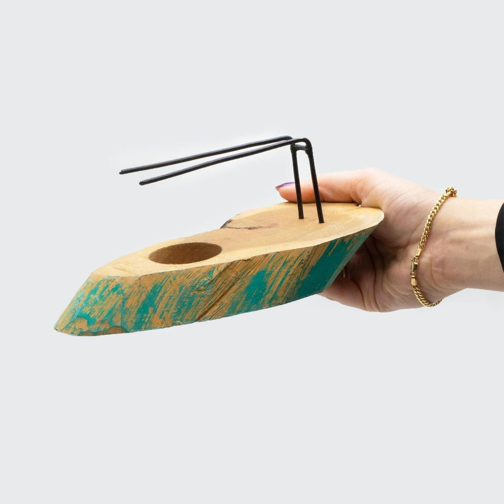 Palo Santo Heater - Greenwash Gamel WoodPalo Santo HeatersHeart Notes