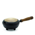 Large Iron Censer Incense Burner - Gold detailTraditional Brass Incense BurnersHeart Notes