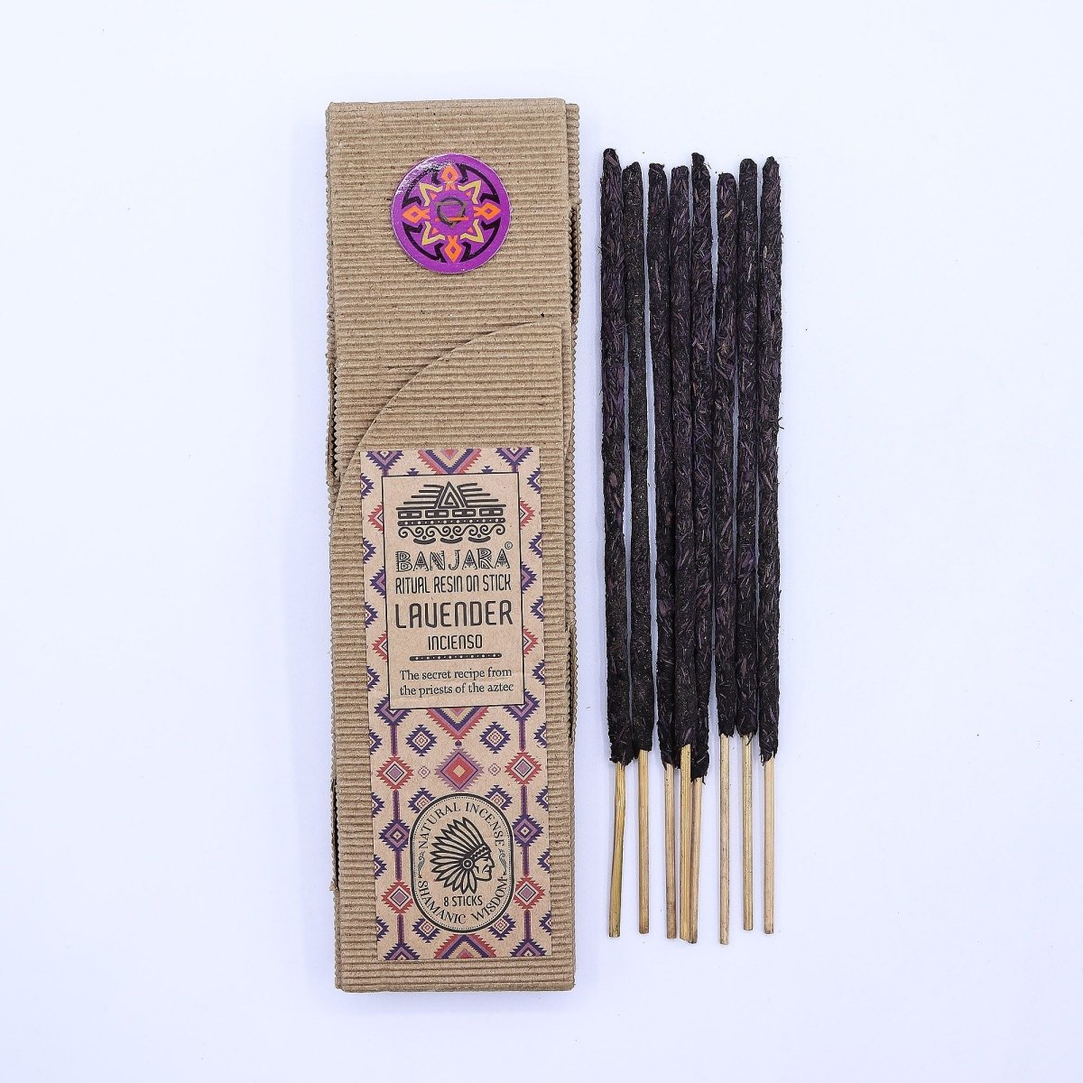 Ritual Resin on Stick - LavenderRitual Resins on StickHeart Notes