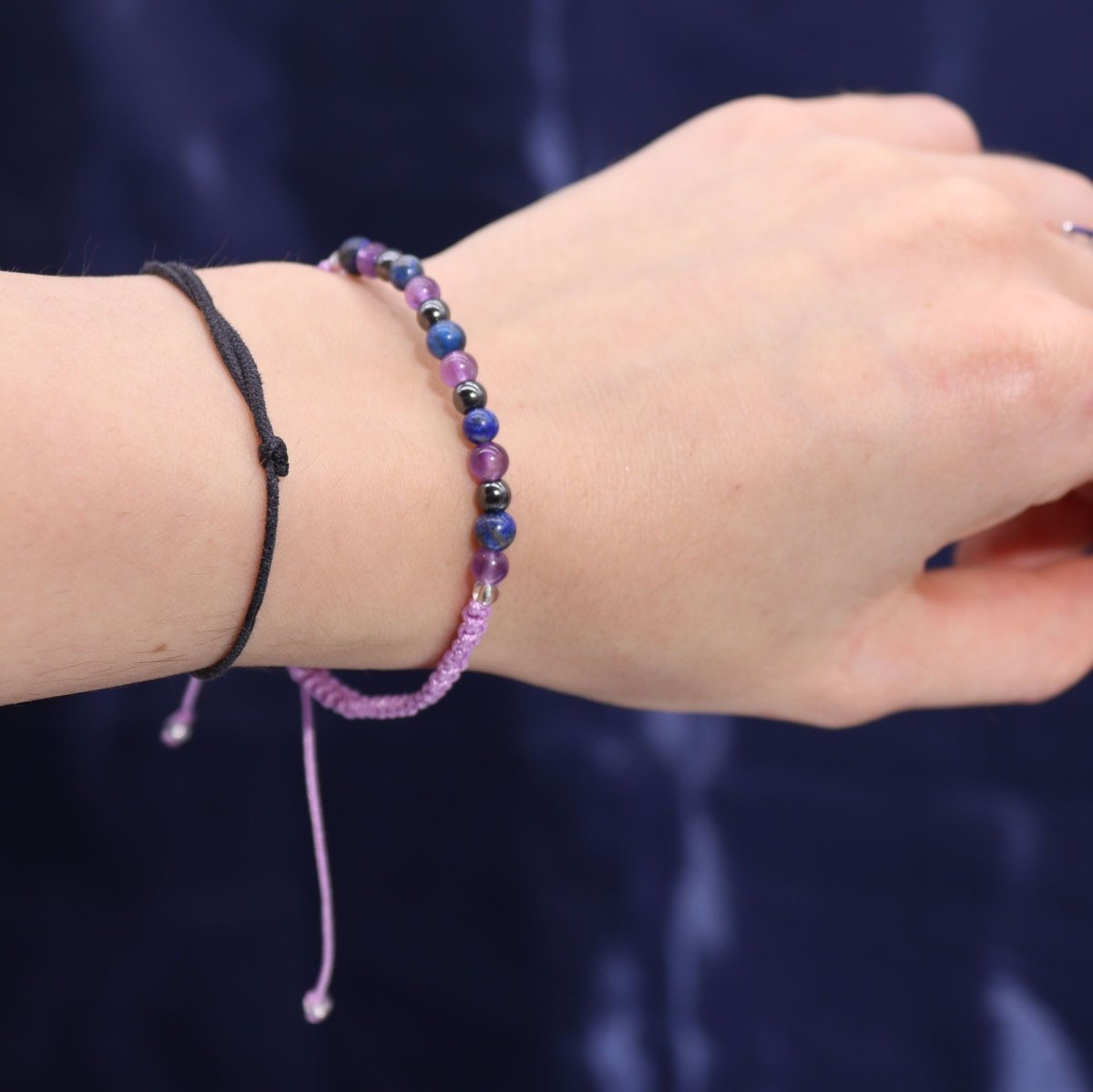 Zodiac Crystal Candle with Gemstone Bracelet - AquariousZodiac Crystal Candles with Gemstone BraceletHeart Notes