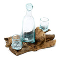 Molten Glass on Wood - Whisky SetMolten Glass on WoodHeart Notes