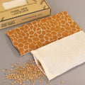 Lavender Natural Cotton and Juco Eye Pillow in Gift Box - Madagascar GiraffeEye Pillow With Gift BoxHeart Notes