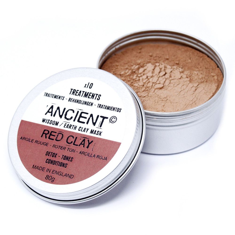 Red Clay Face Mask 80gClay Face MasksHeart Notes