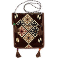 Chocolate Kilim Messenger Festival BagKilim Messenger Festival BagHeart Notes