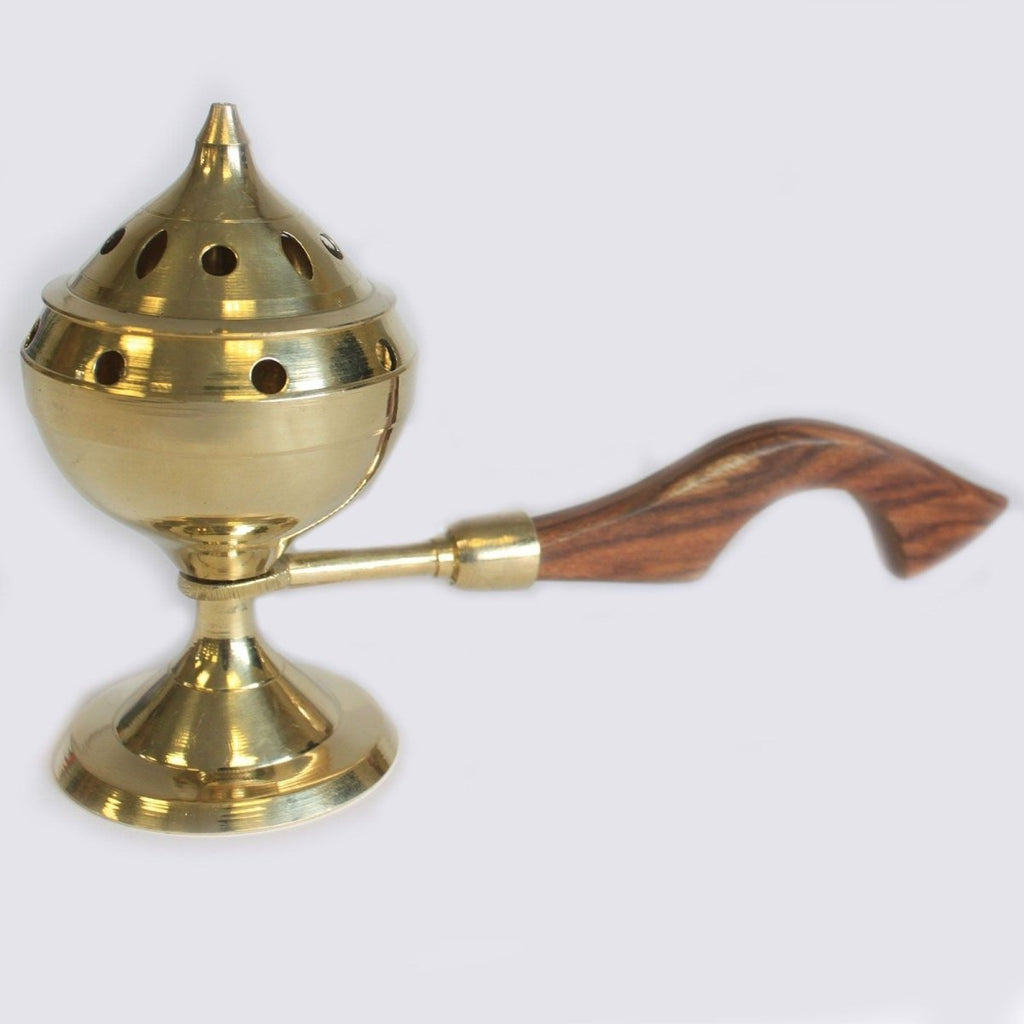 Plain Censer BurnerTraditional Brass Incense BurnersHeart Notes