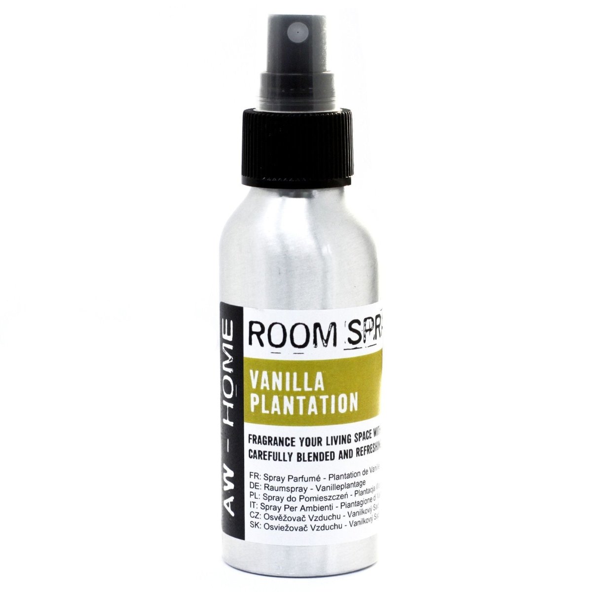 100ml Room Spray - Vanilla PlantationAW - Home Room Sprays 100mlHeart Notes