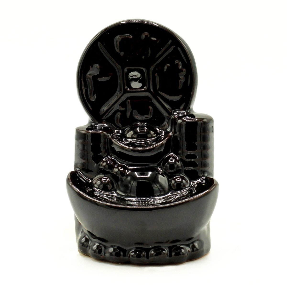 Backflow Incense Burner - Ancient Chinese CoinBackflow Incense BurnerHeart Notes
