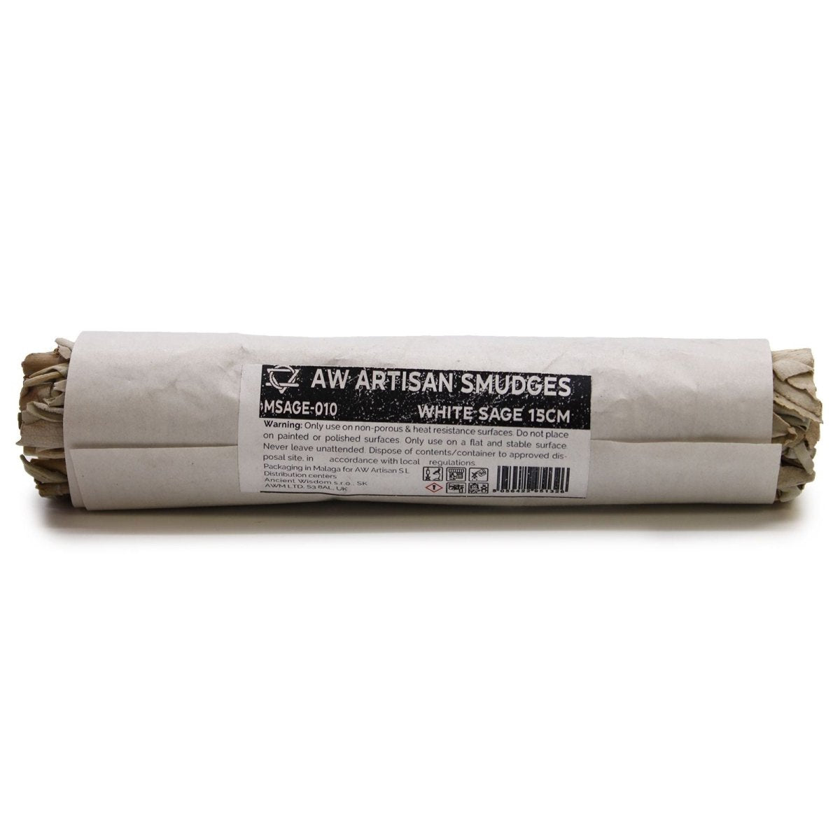 Smudge Stick - White Sage 15cmSmudge Sticks - individually wrappedHeart Notes